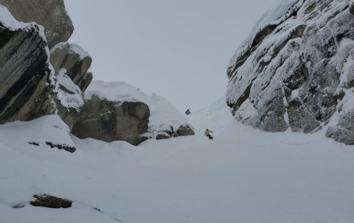 My first-decent into Corbet’s Couloir